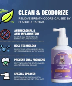 PetClean™ Teeth Cleaning Spray for Dogs & Cats