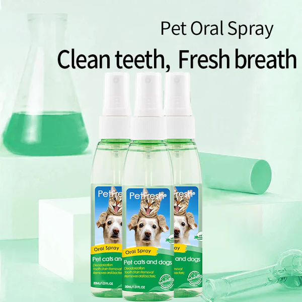 PetFresh® Teeth Cleaning Spray kwa Agalu & Amphaka
