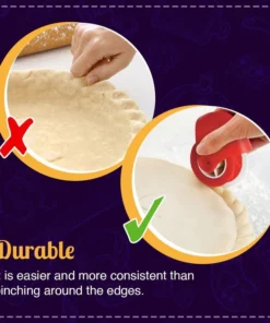 Pie Crust Wheel Cutter & Decorator Set