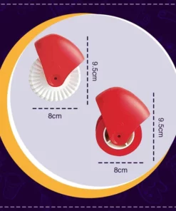 Pie Crust Wheel Cutter & Decorator Set