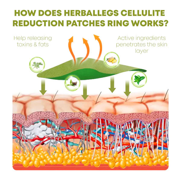 PuriHerbal Legs Celulite VanishPatches