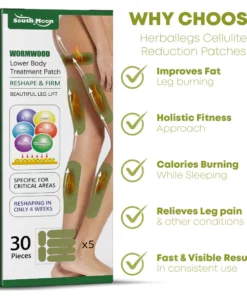 PuriHerbal LegsCellulite VanishPatches