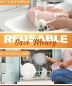 REUSABLE SILICONE AIR FRYER BAKING TRAY