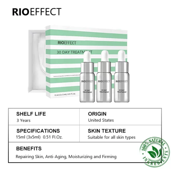 Sérum de Tratamento Antienvelhecimento RIOEFFECT 30 Dias