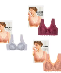 Sabine France Front Closure Beauty Back Comfy Bra