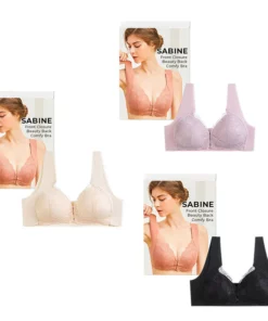 Sabine France Front Closure Beauty Back Comfy Bra