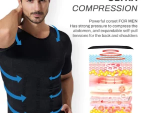 SlimBody Gynecomastia Compression Top