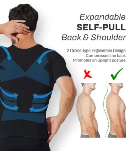 SlimBody Gynecomastia Compression Top