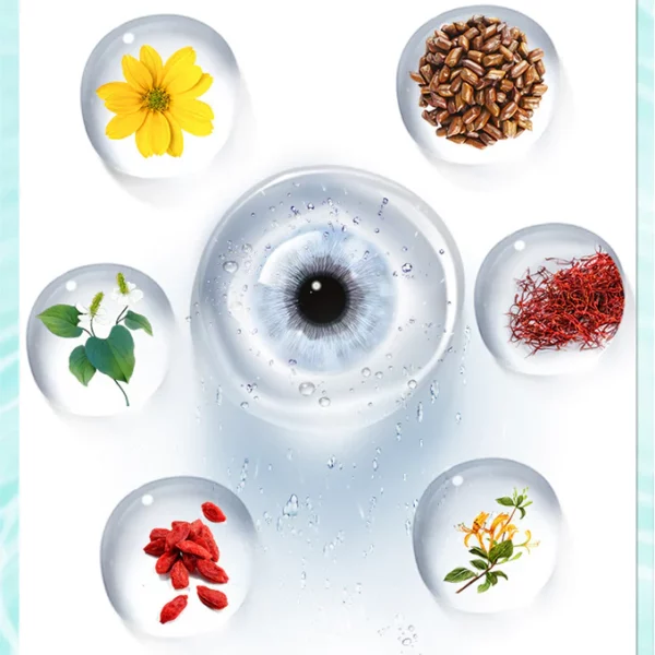 Gotas para ojos con extracto natural para ojos secos Znisnky™