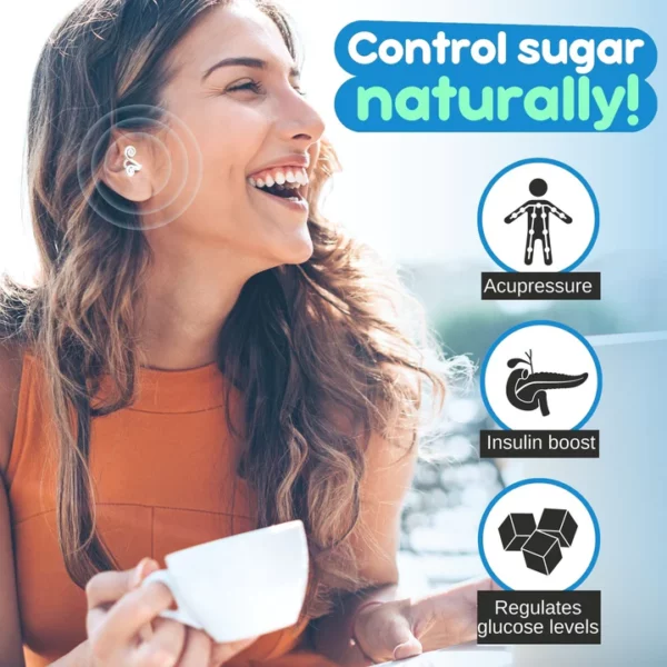 Zunis™ Acupressure Sugar Regulator Earrings