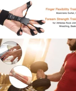 Exerciseur de doigt à 6 niveaux de résistance