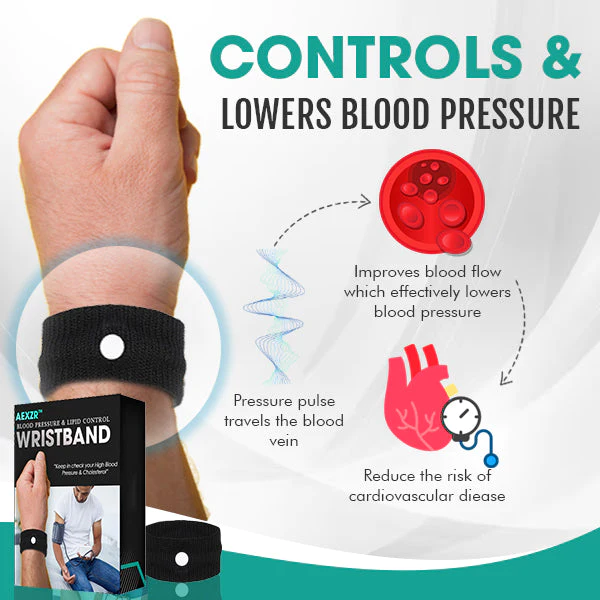 Pulsera de presión arterial y control de lípidos AEXZR™