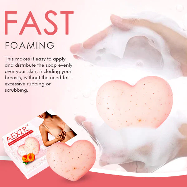 Jabón de melocotón para levantamiento de senos AEXZR™