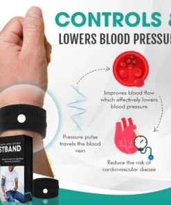 AEXZR™ Blood Pressure & Lipid Control Wristband