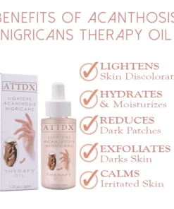 ATTDX Lightens AcanthosisNigricans TherapyOil