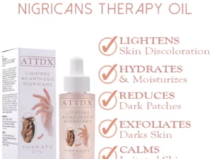 ATTDX Lightens AcanthosisNigricans TherapyOil