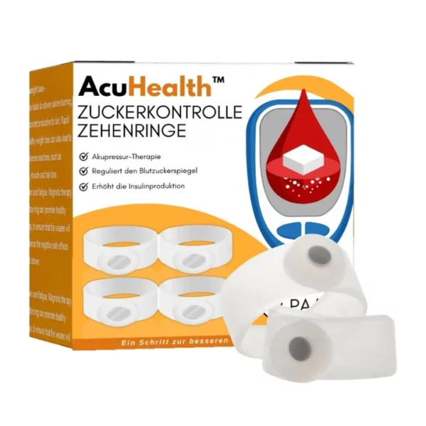 AcuHealth™ Zuckerkontrolle Zehenringe