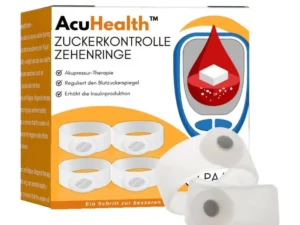 AcuHealth™ Zuckerkontrolle Zehenringe