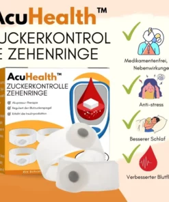 AcuHealth™ Zuckerkontrolle Zehenringe