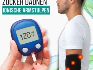 AcuSense™ Zucker Daunen Ionische Armstulpen