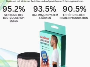AcuSense™ Zucker Daunen Ionische Armstulpen
