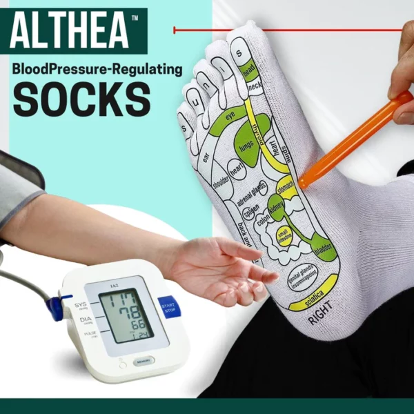 Althea™ Awọn ibọsẹ ti n ṣatunṣe titẹ ẹjẹ