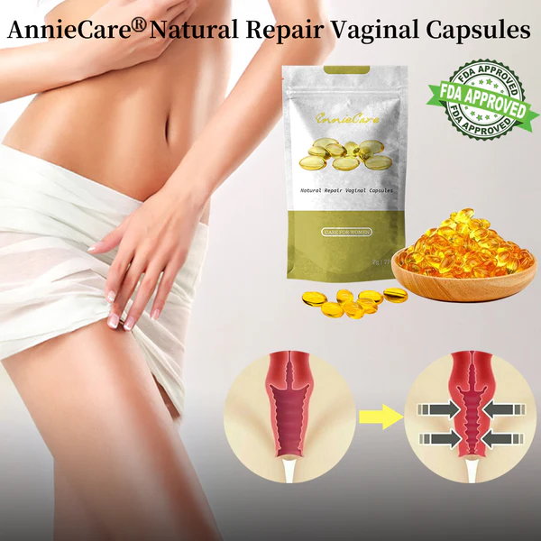 AnnieCare® உடனடி அரிப்பு ஸ்டாப்பர் & நேச்சுரல் டிடாக்ஸ் & ஃபர்மிங் ரிப்பேர் & பிங்க் மற்றும் டெண்டர் நேச்சுரல் கேப்சூல்ஸ் ப்ரோ