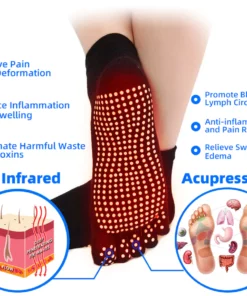 Anti Arthritis Detox Tourmaline Acupressure Sock