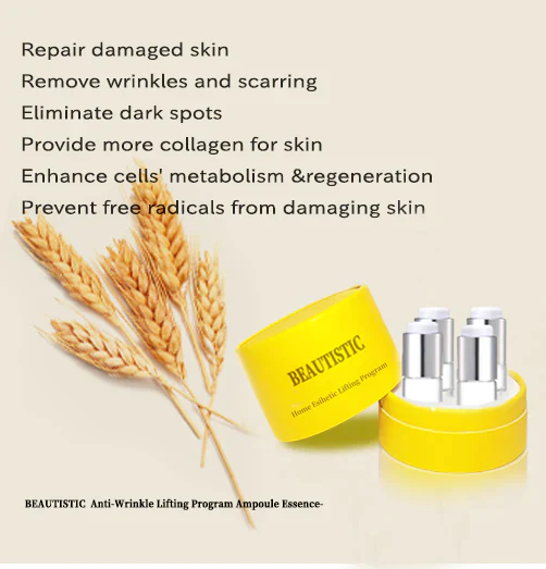 BEAUTISTIC Barley EGF Anti-Wrinkle Lifting Program Ampolla Esencia