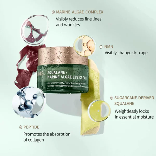 BIOOSANCE Squalane + Marine Algae Eye Cream