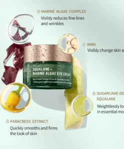 BIOSSANCE Squalane + Marine Algae Eye Cream