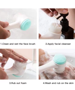 BeautyMAX™ 2-in-1 Exfoliator Cleansing Brush