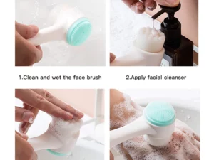 BeautyMAX™ 2-in-1 Exfoliator Cleansing Brush