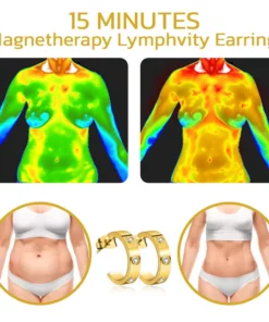 Beshape Acupressure Magnetherapy Lymphvity Earrings