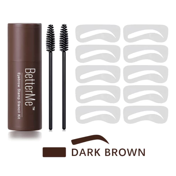 BetterMe™ Eyebrow Stamp Stencil Kit