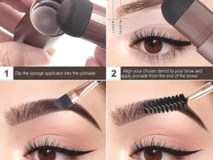 BetterMe™ Eyebrow Stamp Stencil Kit