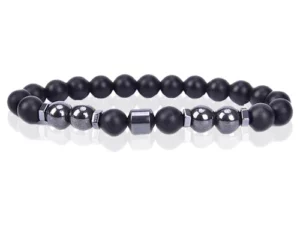 Black Obsidian Anti-Varicose Anklet