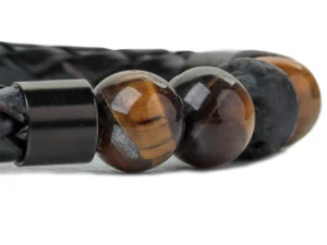 CaloWave™ Electrostatic Agate LeatherBeads Band