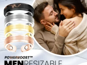 CiJemu™ Men Resizable Magnetic Ring