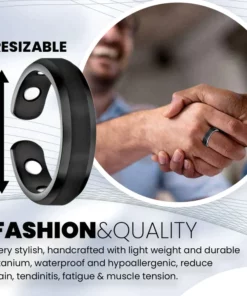 CiJemu™ Men Resizable Magnetic Ring