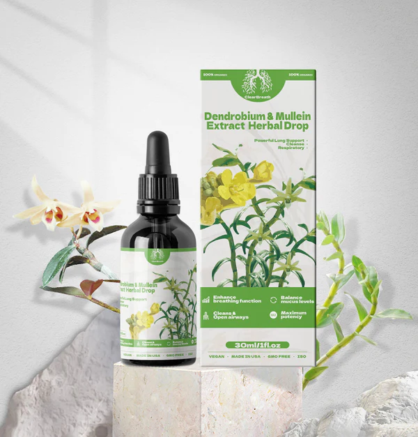 ClearBreath® Dendrobium & Mullein-extract