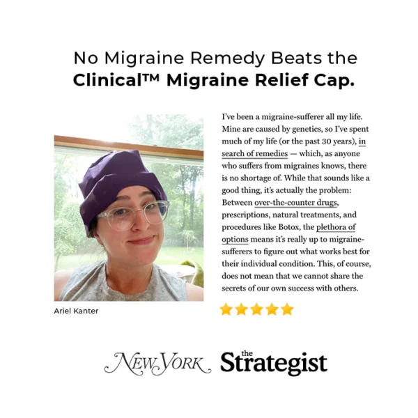 Clinical ™ Migraine Relief Cap