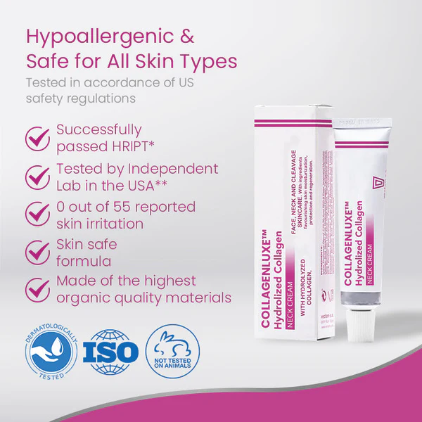 CollagenLUXE ™ Hydrolyzed Collagen Neck Cream