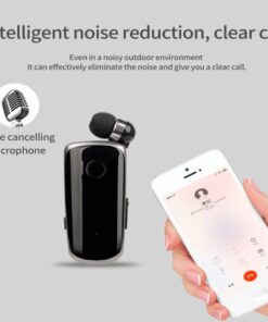 Collar-Clip Bluetooth Headset