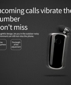 Collar-Clip Bluetooth Headset
