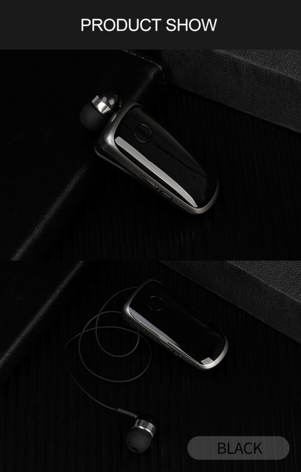Auriculares Bluetooth con clip de colar