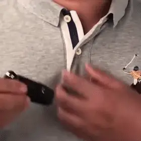 Collar-Clip Bluetooth Headset