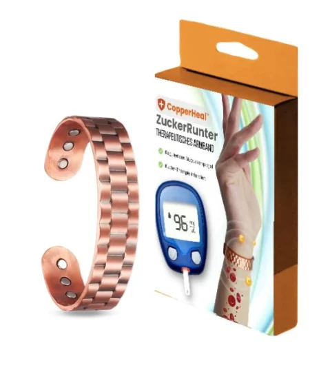 CopperHeal™ ZuckerRunter Therapeutisches Armband
