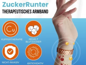 CopperHeal™ ZuckerRunter Therapeutisches Armband