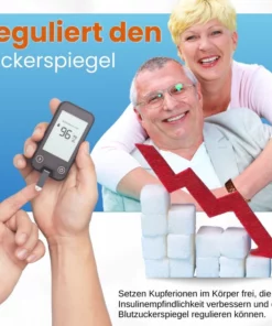 CopperHeal™ ZuckerRunter Therapeutisches Armband